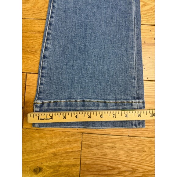Lovervet High Rise Flare Jeans Size 27/5. Tummy Control Jeans. Vervet Medium - Picture 10 of 13